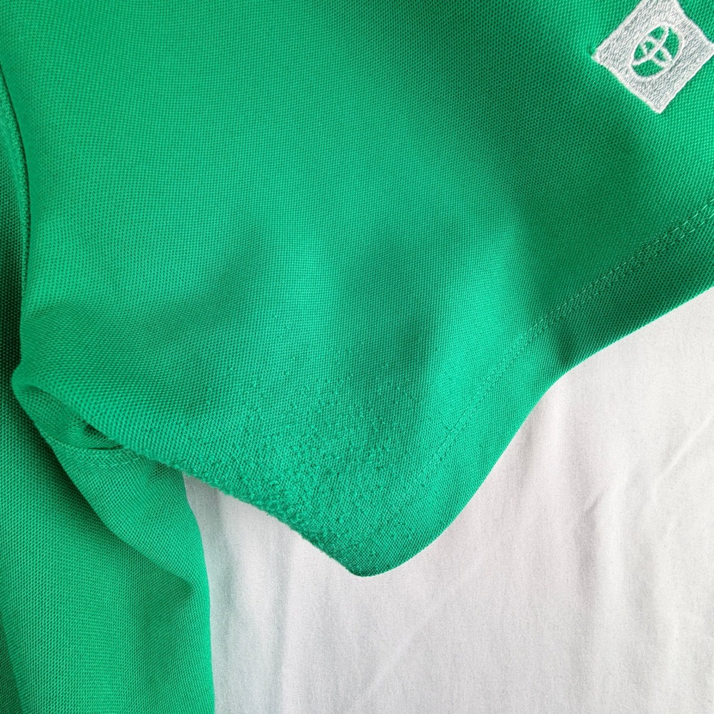 Nike Oregon Ducks Mens XL Green Short Sleeve Polo Shirt Toyota Logo NCAA Golf - Picture 8 of 11
